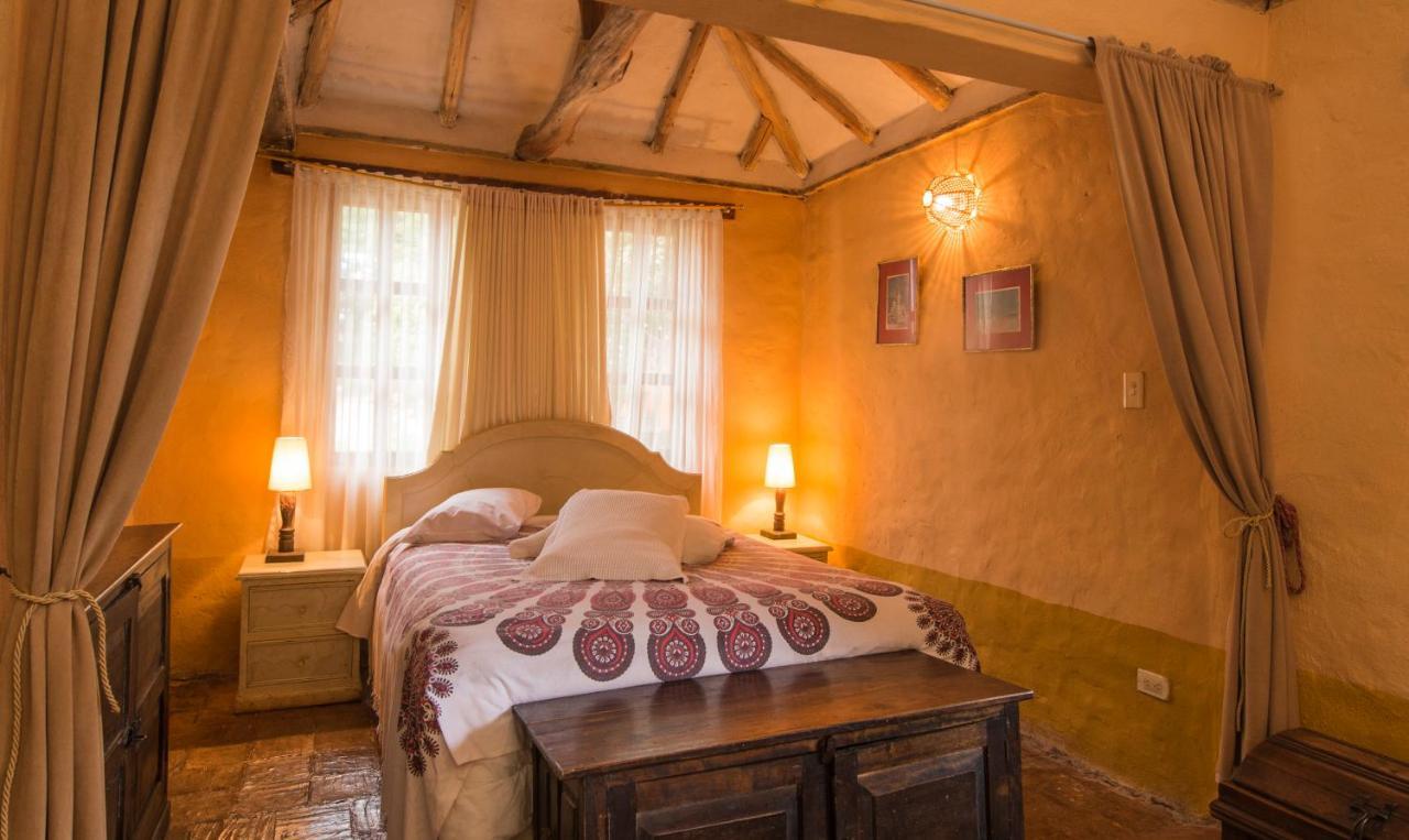 Pensjonat Hacienda Flamingo Villa de Leyva Zewnętrze zdjęcie