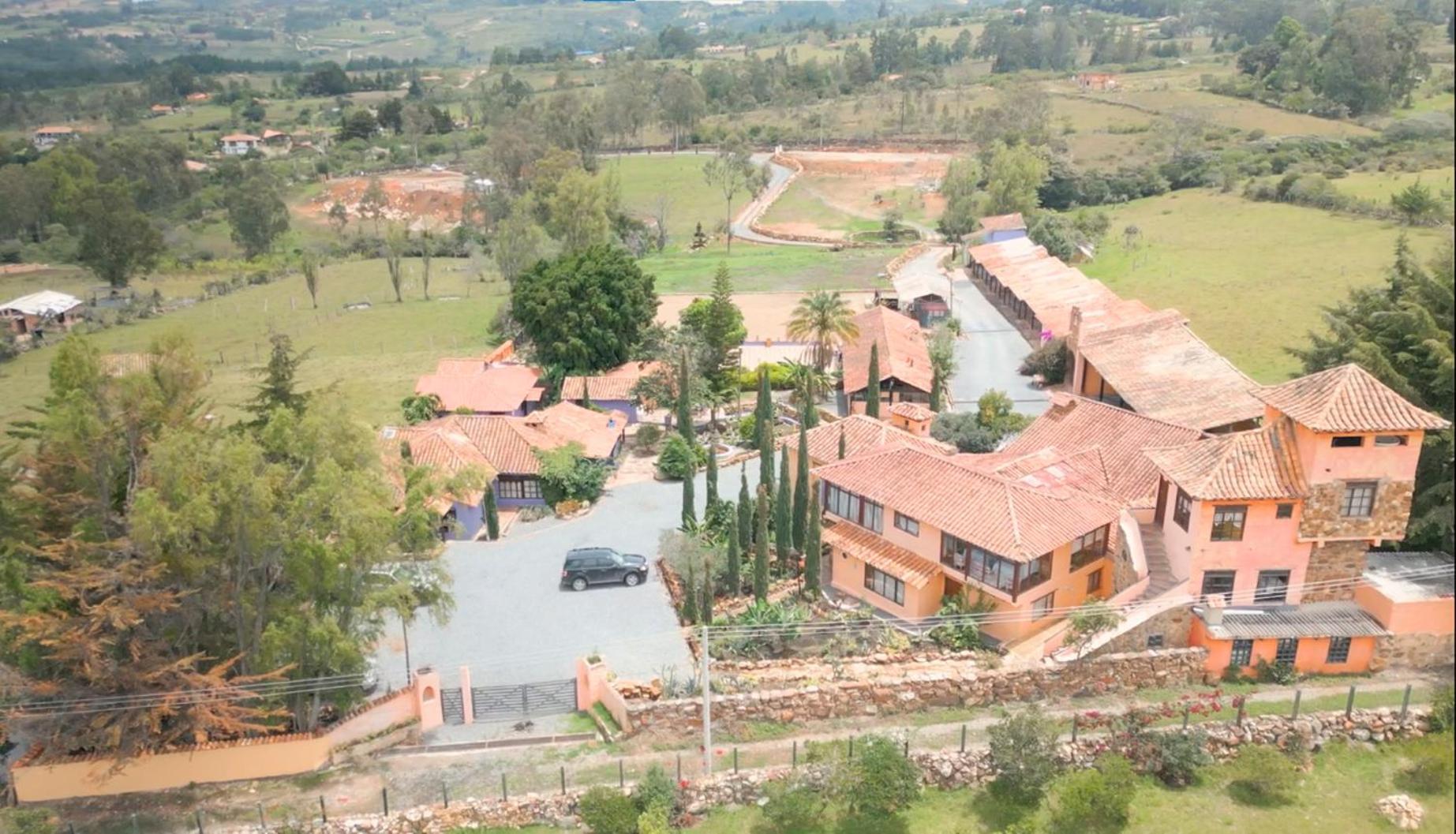 Pensjonat Hacienda Flamingo Villa de Leyva Zewnętrze zdjęcie