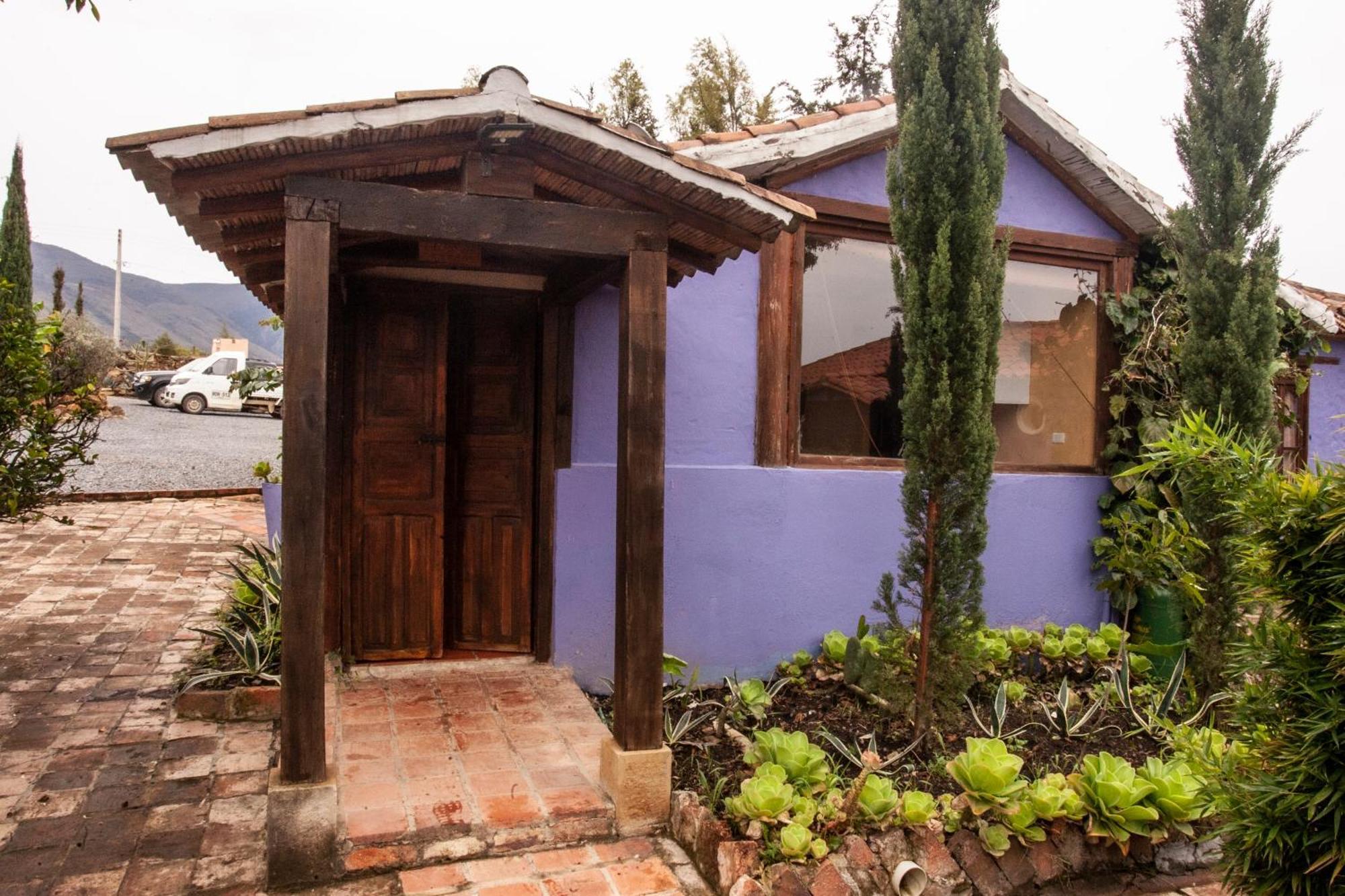 Pensjonat Hacienda Flamingo Villa de Leyva Zewnętrze zdjęcie