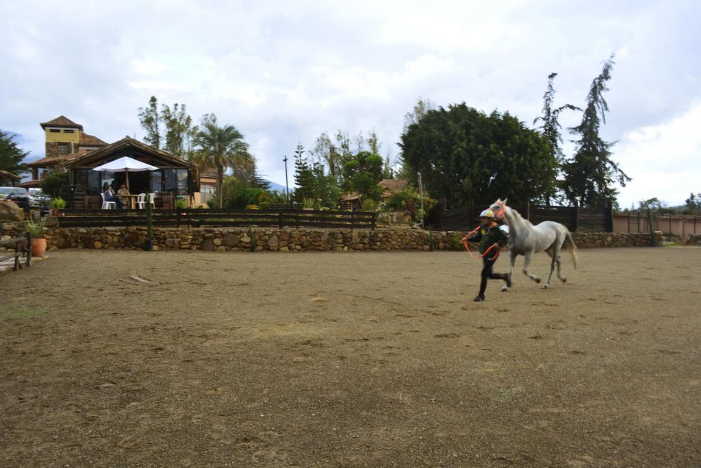Pensjonat Hacienda Flamingo Villa de Leyva Zewnętrze zdjęcie