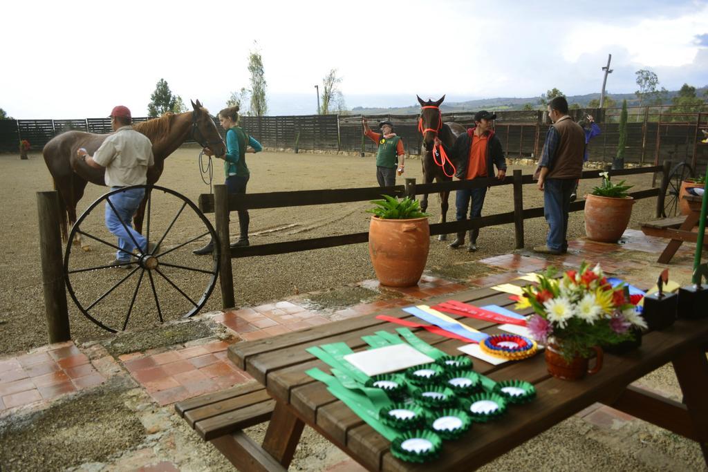 Pensjonat Hacienda Flamingo Villa de Leyva Zewnętrze zdjęcie